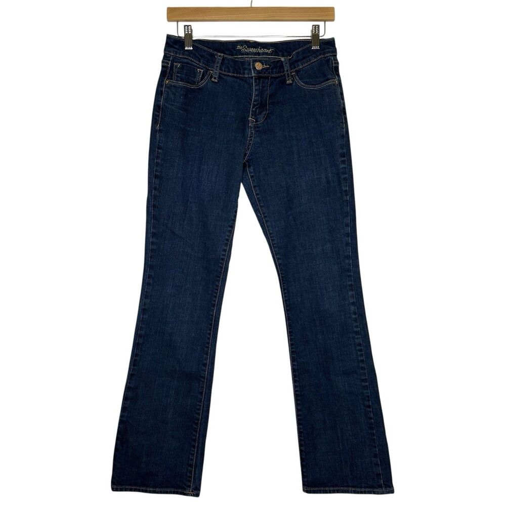 Old Navy Bootcut Jeans The SweetHeart Womens Size 2 Dark Wash 99% Cotton